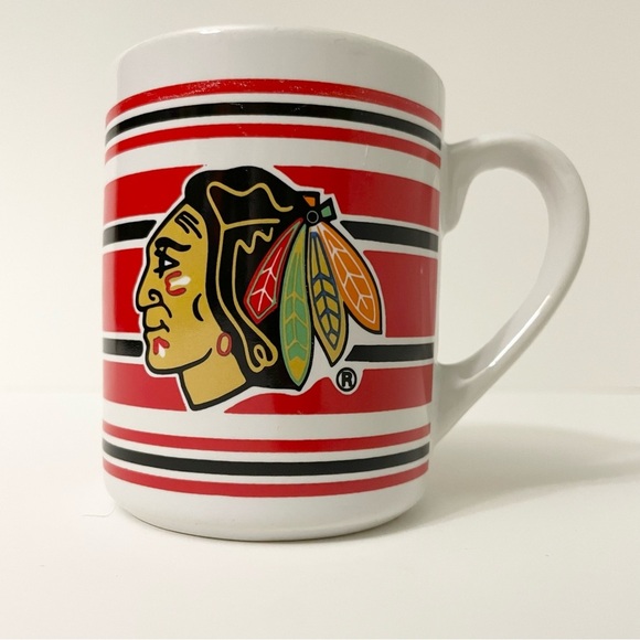 Vintage Chicago Blackhawks Mug NHL Cup - Picture 13 of 16